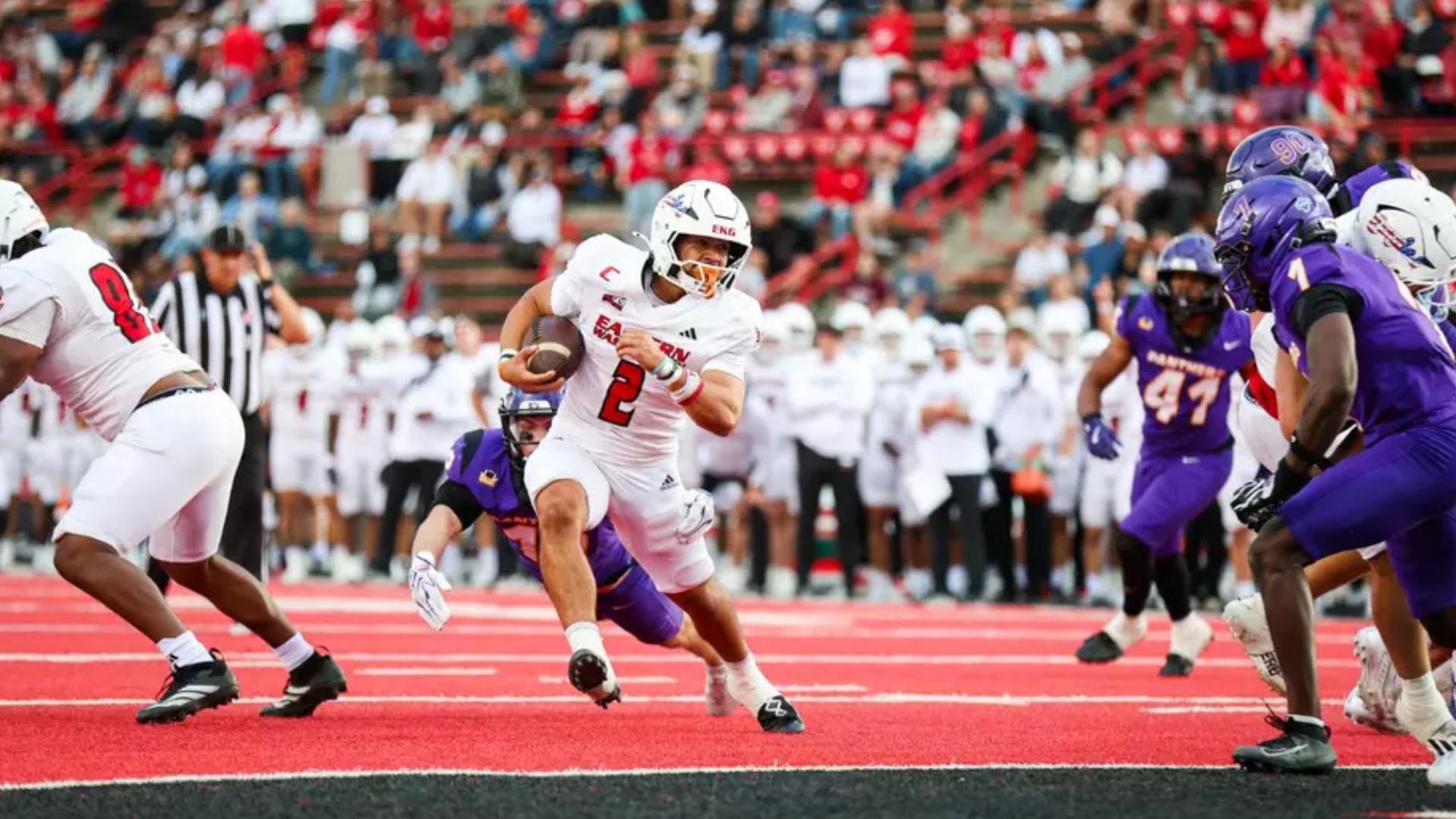 Nate Bell accounts for five touchdowns, EWU defense pitches shutout in ...