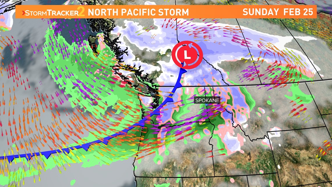 High winds & heavy mountain snow begin Sunday for Spokane area - Vimarsana News
