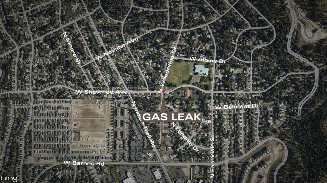 North Spokane gas leak prompts home evacuations, Woodridge Elementary to shelter in place - Vimarsana News