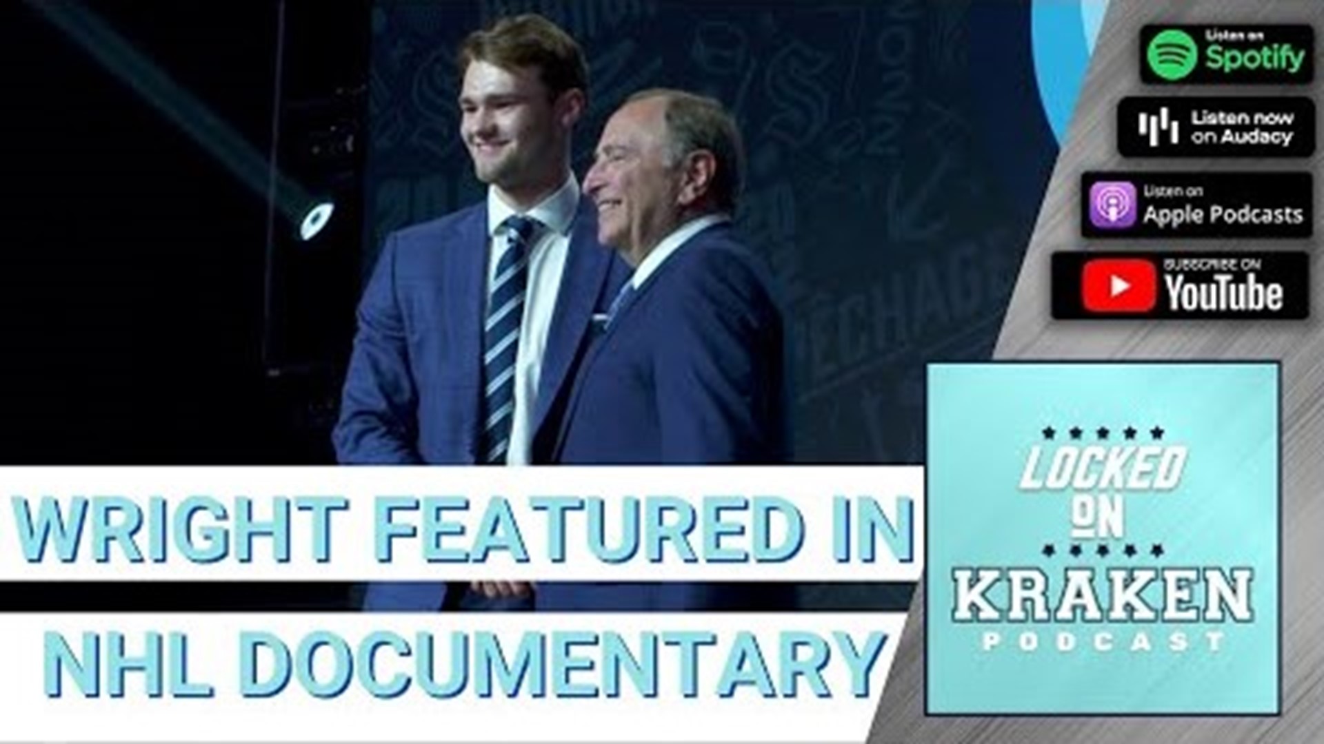 Seattle Kraken draft pick Shane Wright featured in new NHL documentary, Locked on Kraken