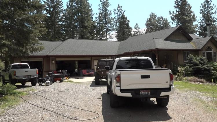 Bonners Ferry family salvaging what they can after electrical surge causes their home to flood