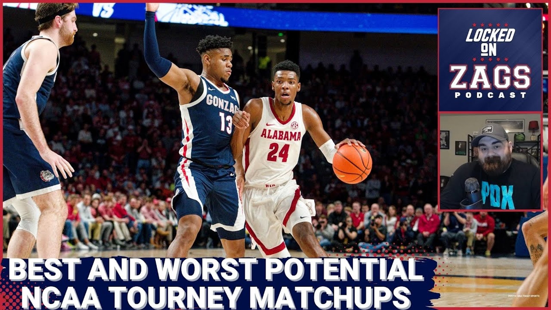 Gonzaga was projected as a four-seed in the first NCAA Tournament preview. We take a look at which top teams present the best and worst matchups for the Zags.