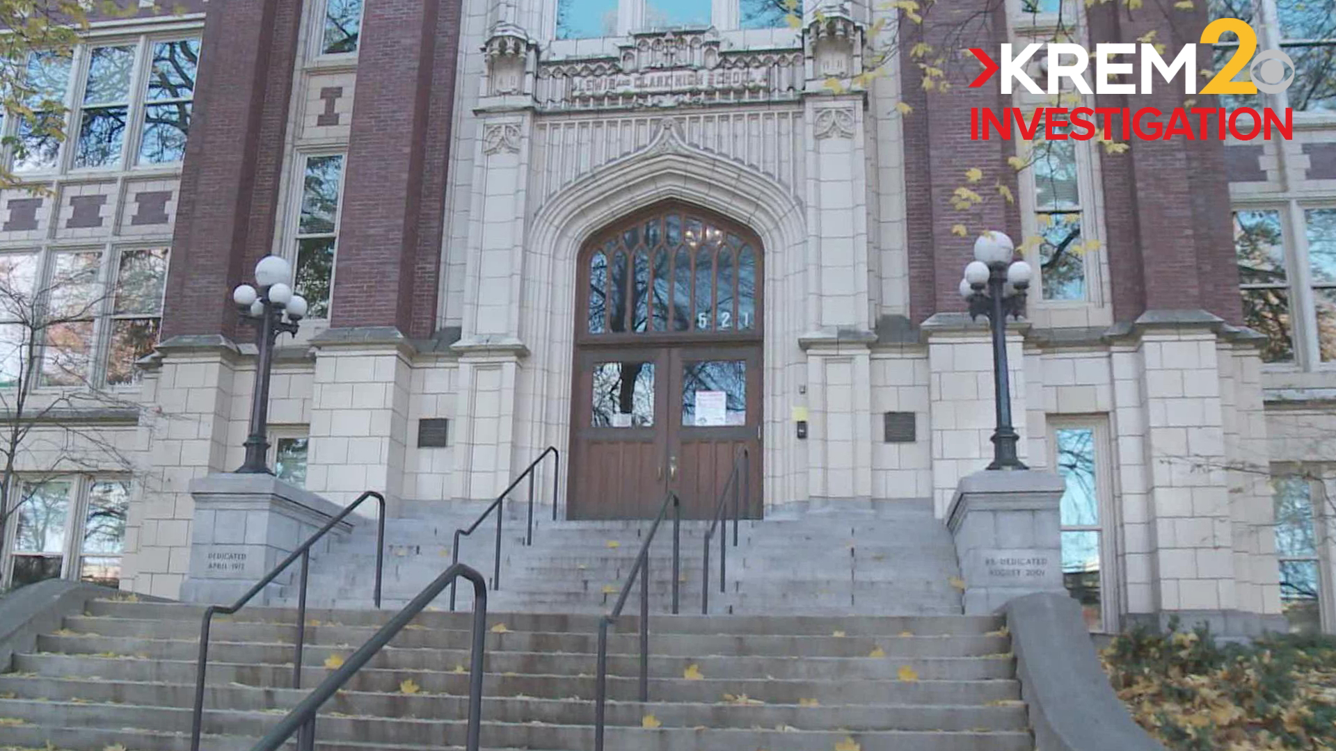 KREM 2 News obtainted 911 audio through a public records request that appears to show students yelling as staff members call police.