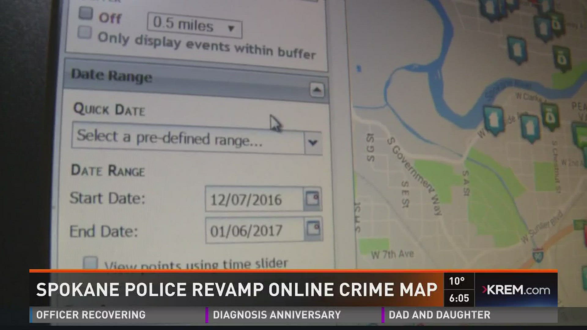 Spokane Police revamp online crime map