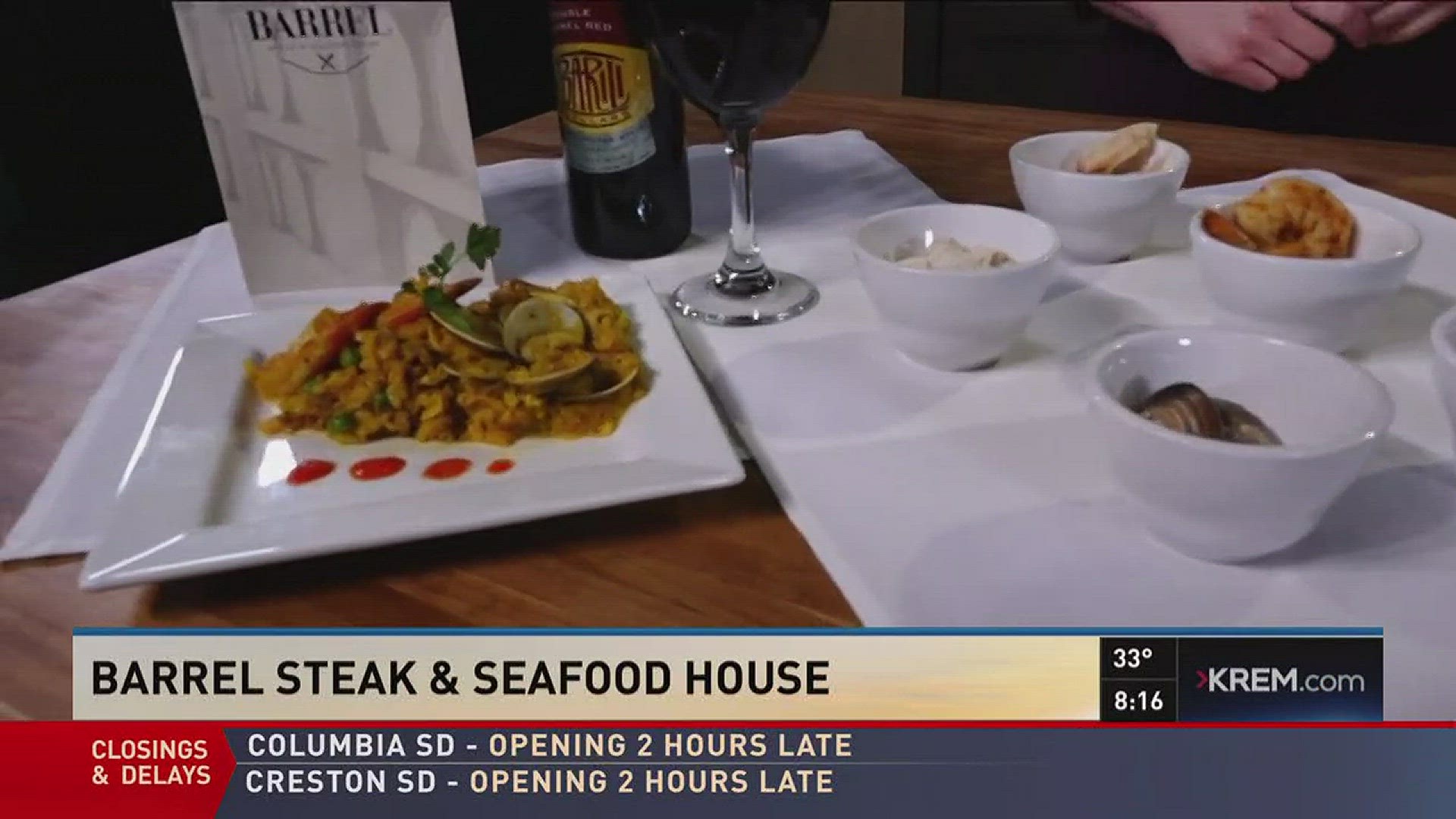 Barrel Steak and Seafood House shows off delicious dishes  (3-2-18)