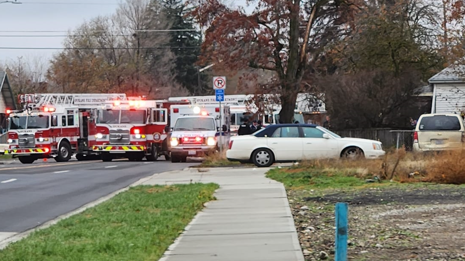 Driver injured after crashing car into home in North Spokane | krem.com