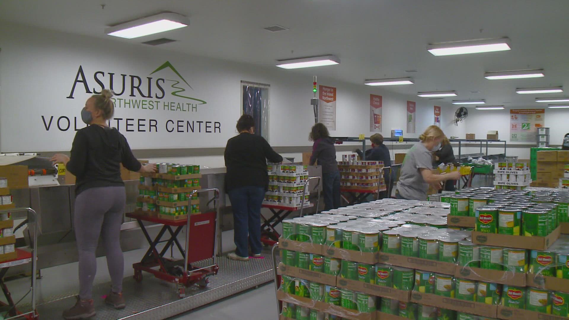 One in six children from Eastern Washington and North Idaho face hunger, 2nd Harvest says.
