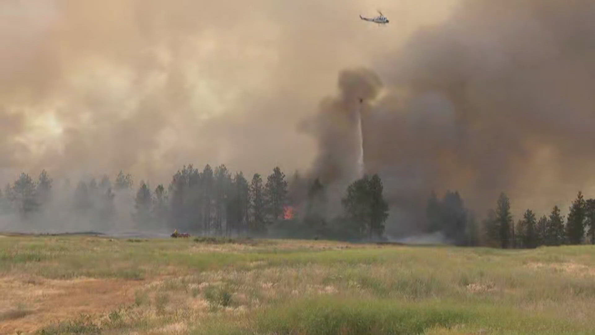 As of Wednesday, DNR says across the state, over 60,000 acres have burned so far, with over 40,000 of those acres coming from Eastern Washington alone.