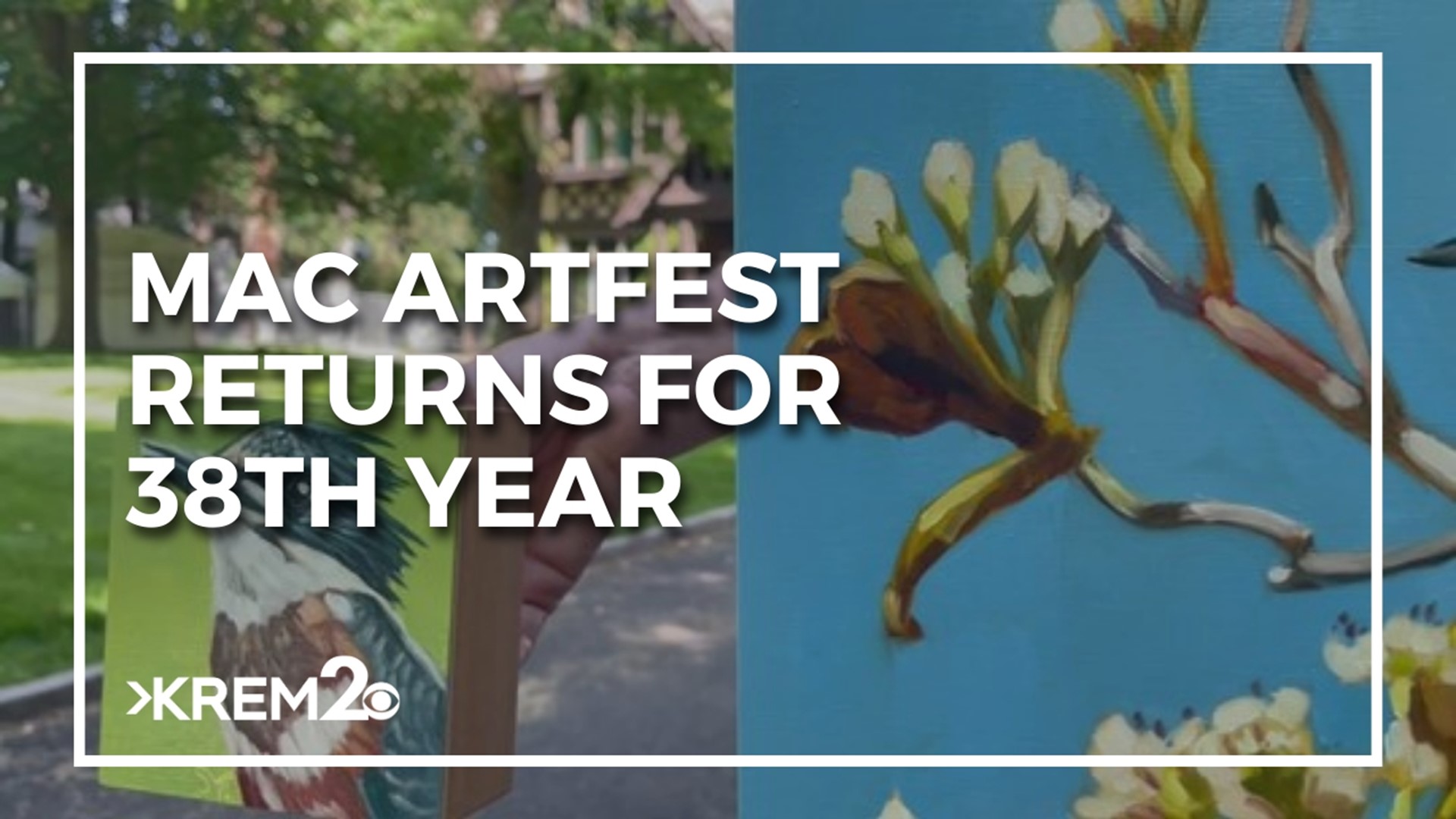 According to organizers, this year’s festival has grown in size as after pandemic setbacks. 75 artists will have booths set up compared to 50 at the last ArtFest.