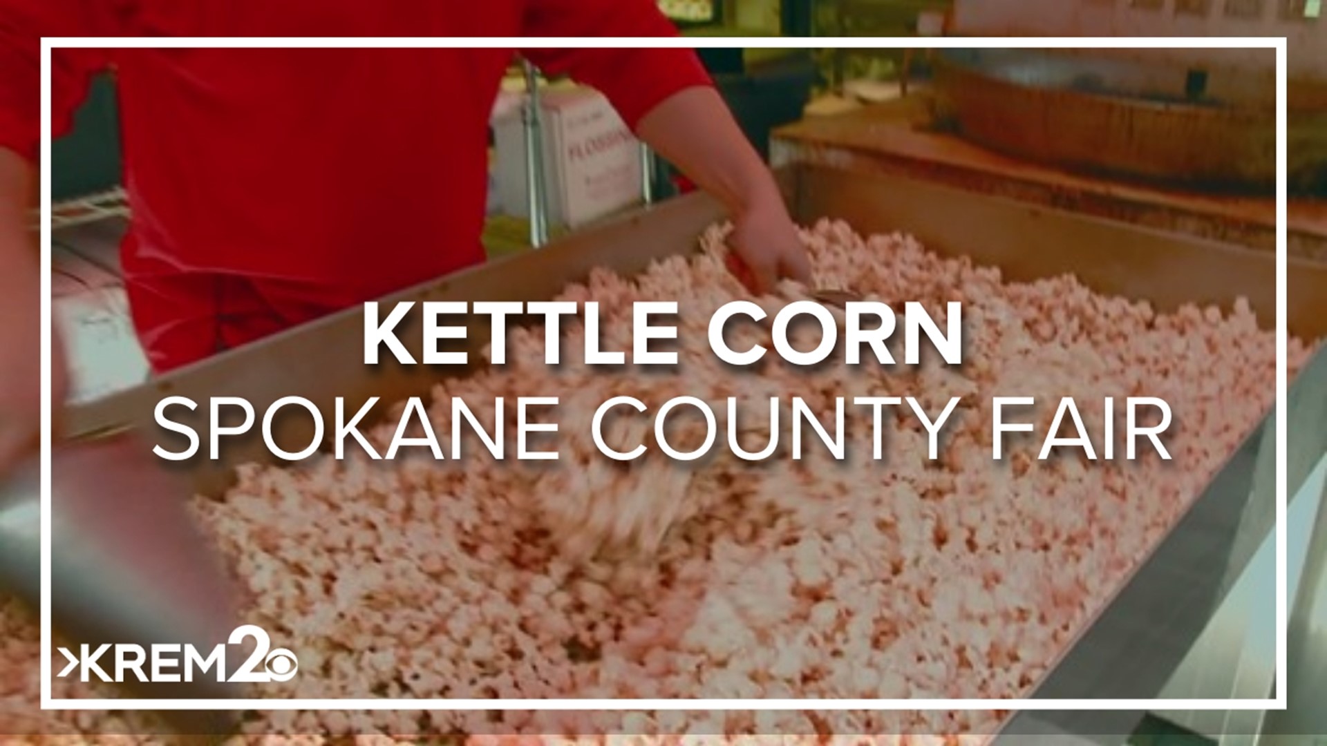 Ray Urbaniak with Old Fashioned Kettle Corn talked about how much corn he pops for the fair. He is also responsible for all the Kettle Corn at the WSU football game!