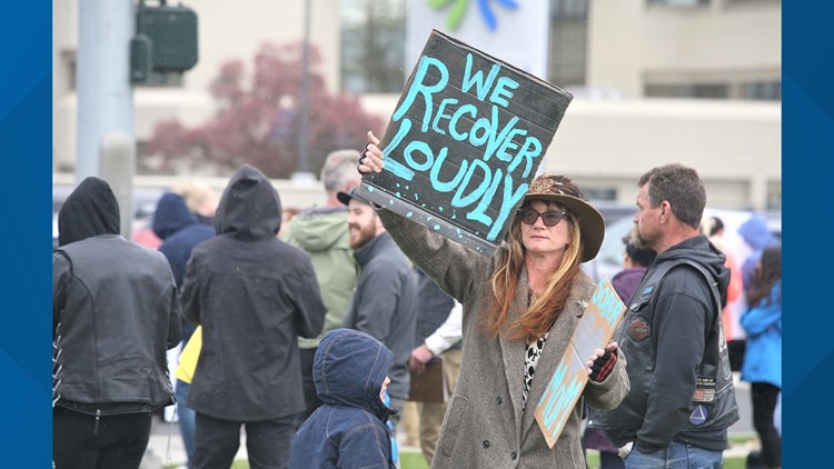 'We need to keep this service going': Rally takes place in Coeur d'Alene