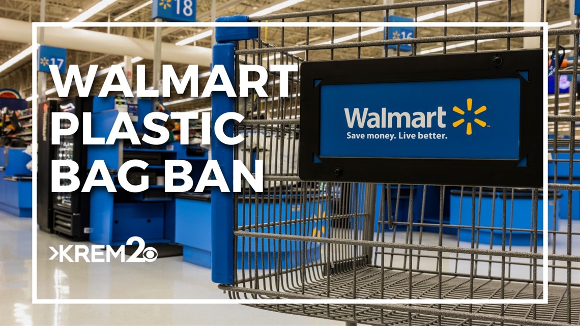 Spokane shoppers react to Washington Walmarts getting rid of plastic