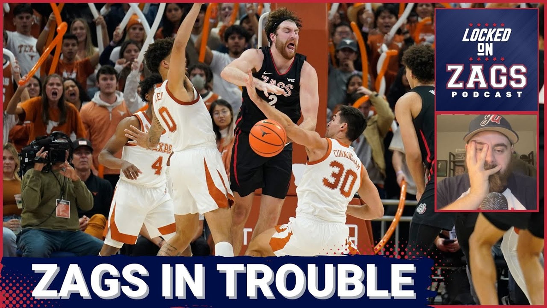 The Gonzaga Bulldogs got blown out in embarrassing fashion against Texas, turning the ball over 20 times and nearly losing by 20 points for the first time since 2010