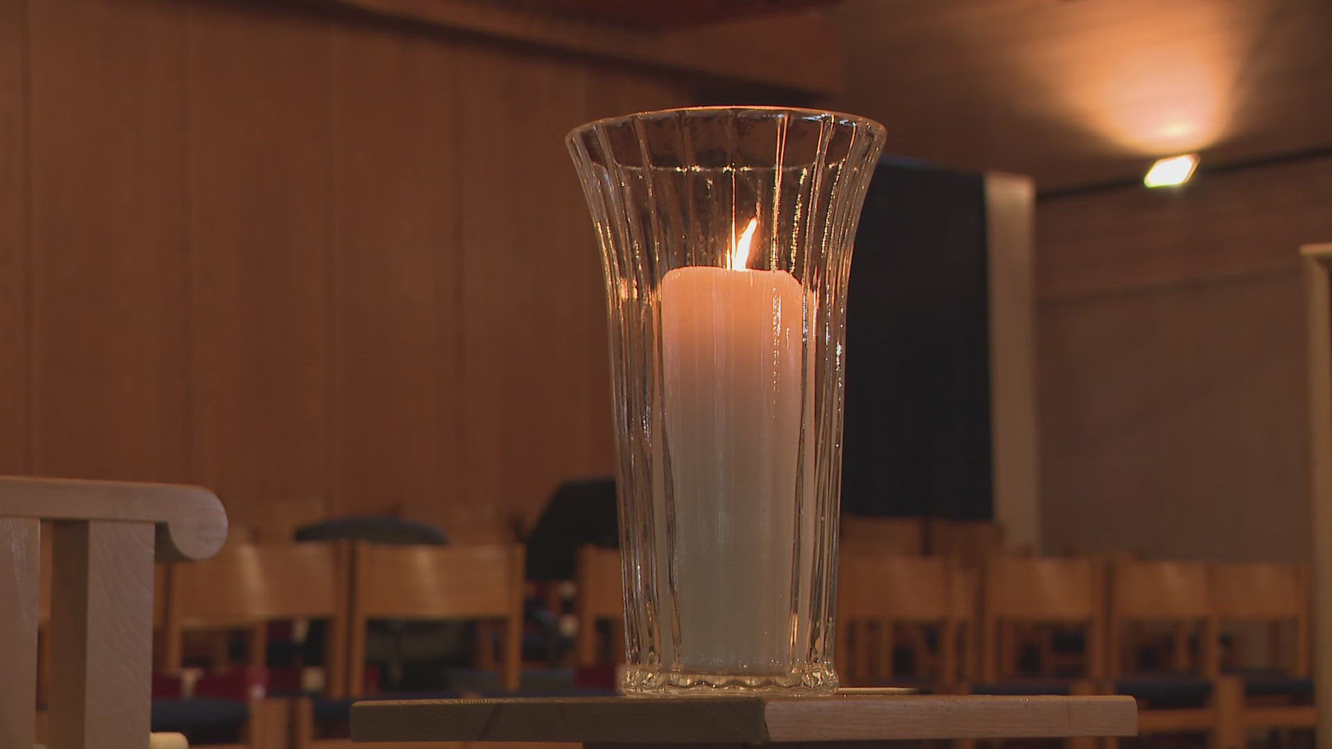 Religious officials say the flame connects people to Bethlehem, the site of Jesus' birth, representing hope and unity.