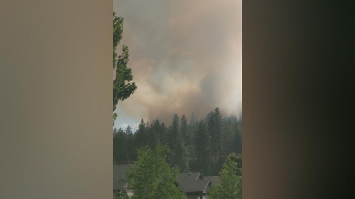 Brush Fire Burning Near Government Way In North Spokane | Krem.com