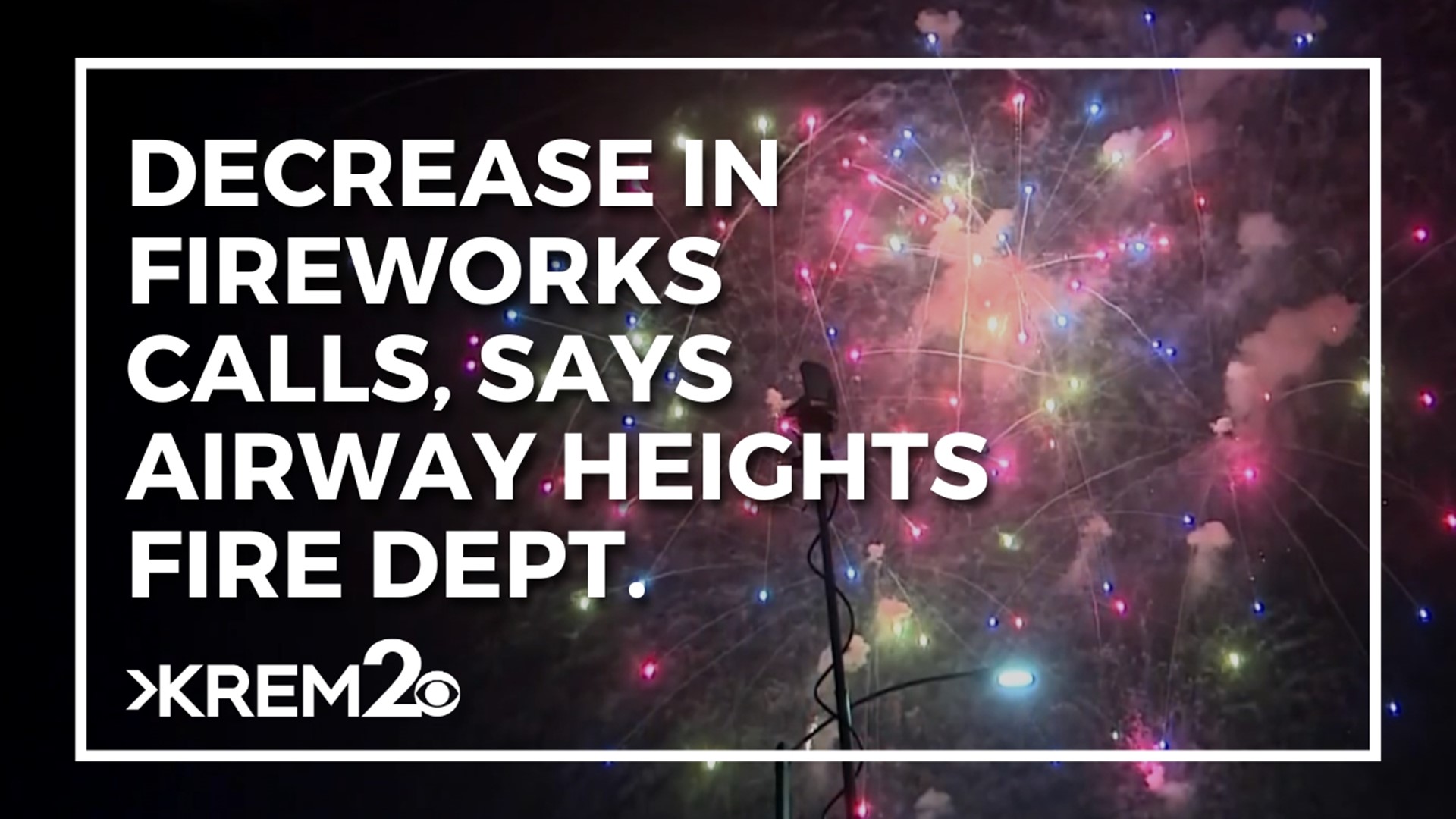 Spokane County saw 618 firework related 911 calls on the 4th of July. 216 of them were within the city.