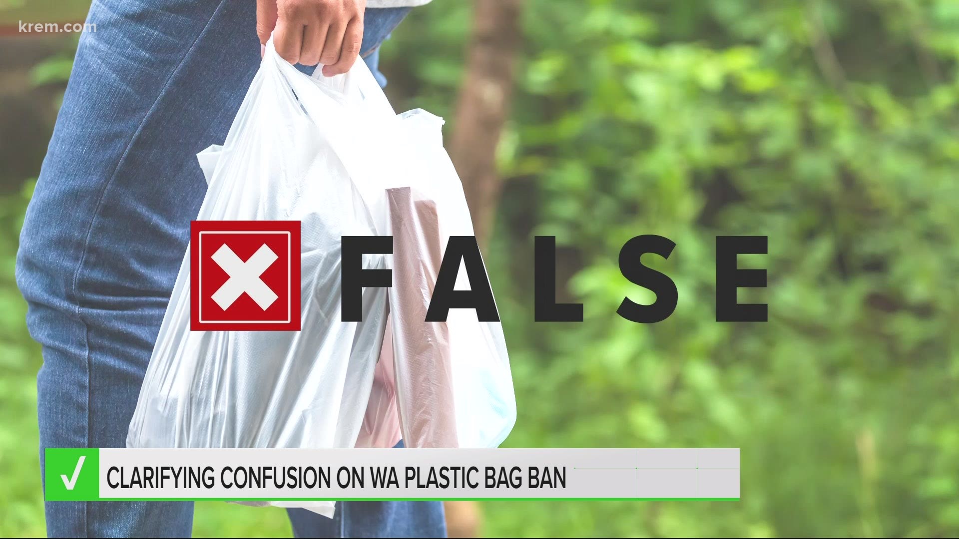 The law bans retailers from using single-use plastic bags. It would have started January 1st, but the governor put it on hold due to the coronavirus pandemic.