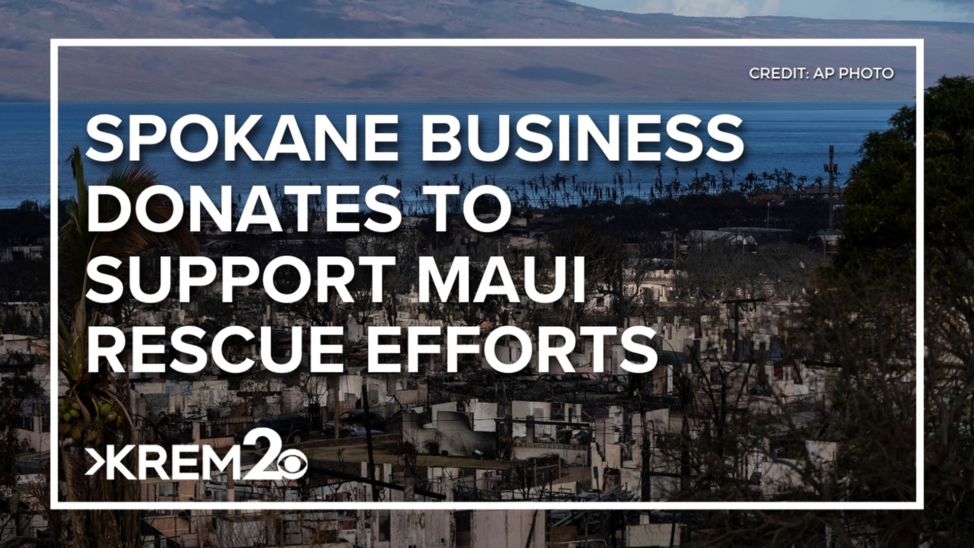 The restaurant owner is asking for help in raising $5,000 to help donate to Maui wildfire relief efforts.