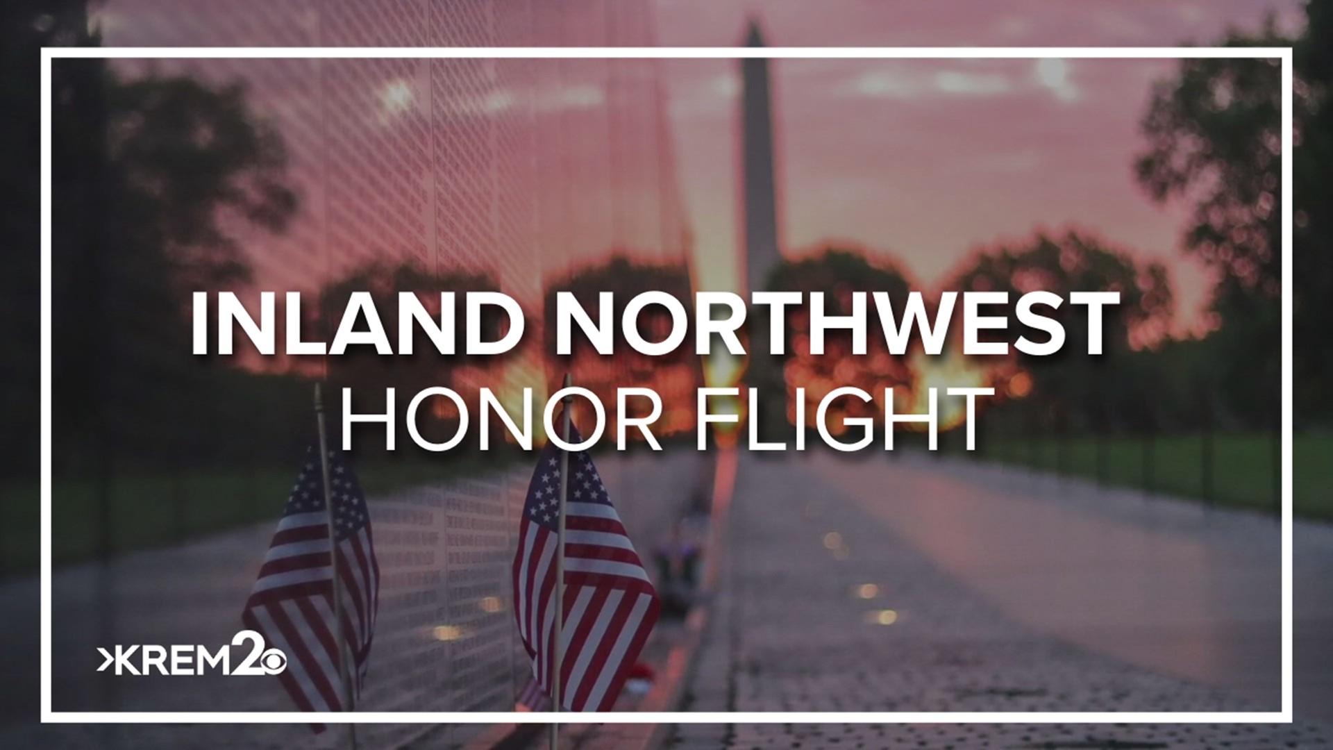 KREM 2 News is dedicated to working with Inland Northwest Honor Flight to send our local veterans to Washington, D.C., to see the memorials in their honor.