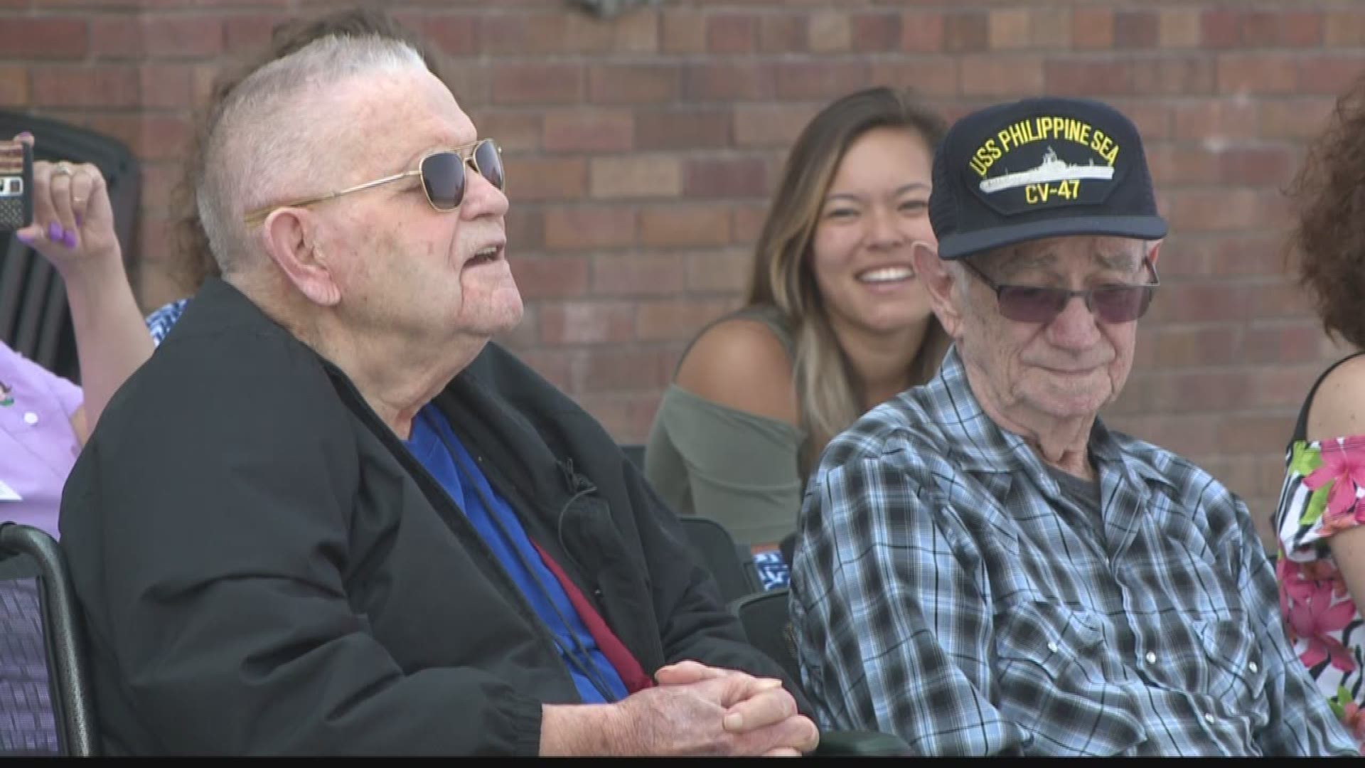 Two local veterans were honored for their service with a special flight out of Felts Field. One of those men was just 15-years-old when he was sent to war. Decades later, he was taken on a flight to celebrate his dedication to country. Laura Papetti repor