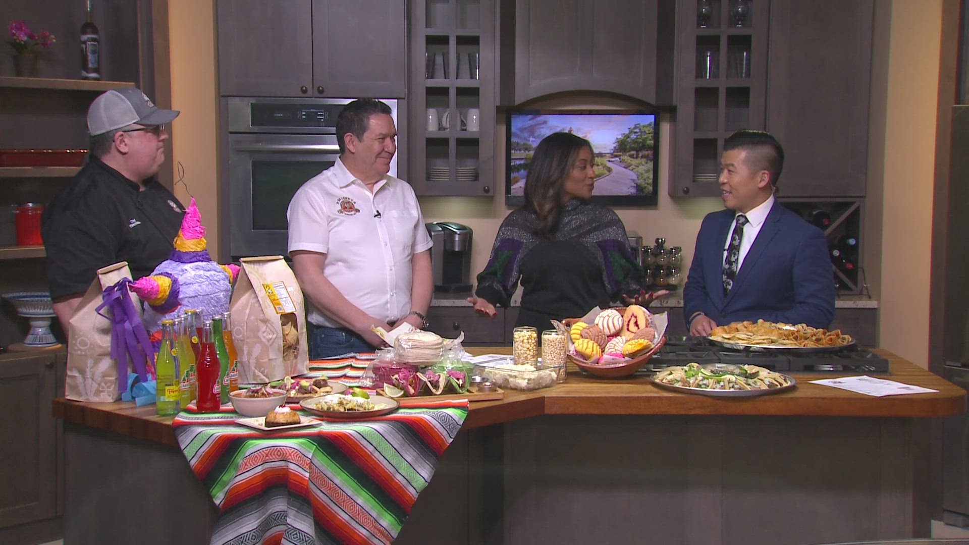 Sergio from De Leon’s joined the show to sample some of the tasty food they are offering for $25 during restaurant week.