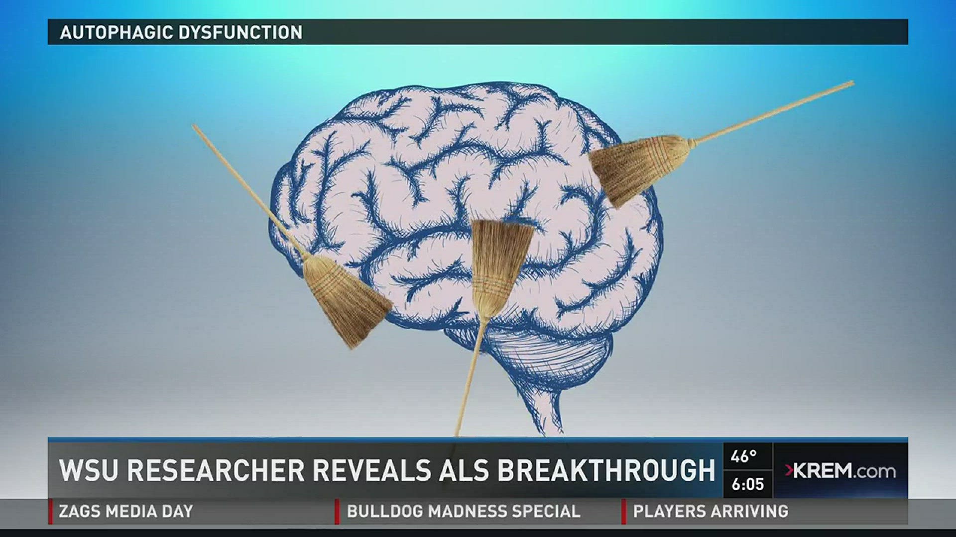 WSU Spokane researcher has made a major breakthrough in the fight against ALS.