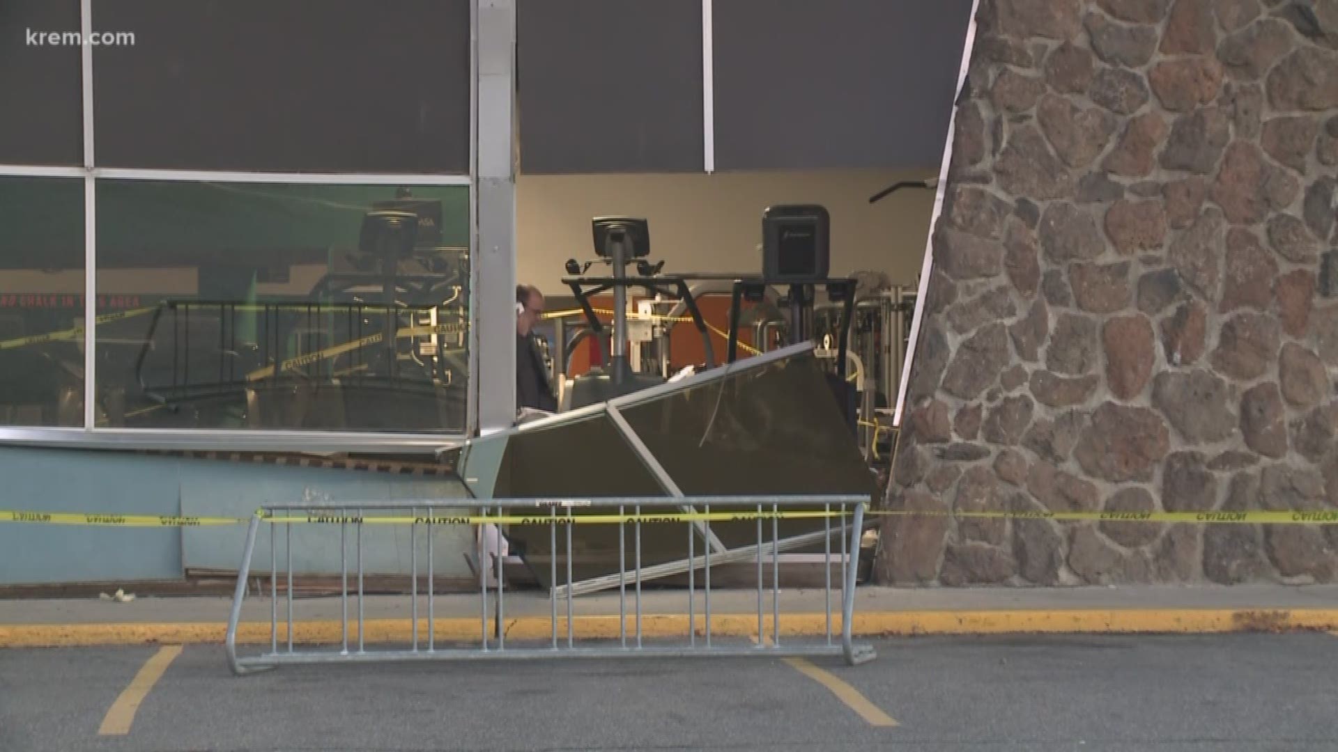 Woman drove into front of South Hill YMCA, employee said