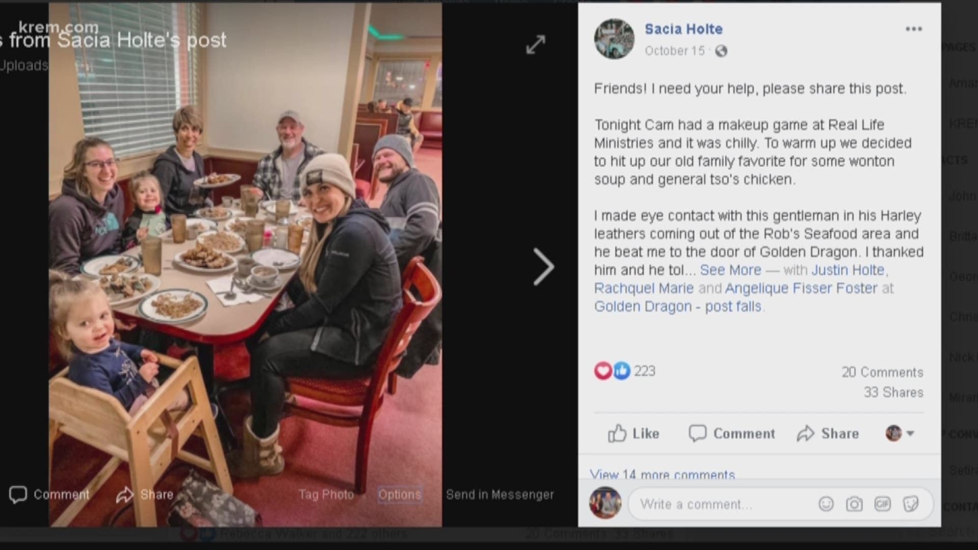 A local Spokane Grandma presented a mother with the perfect opportunity to teach her daughter what it means to pay it forward.