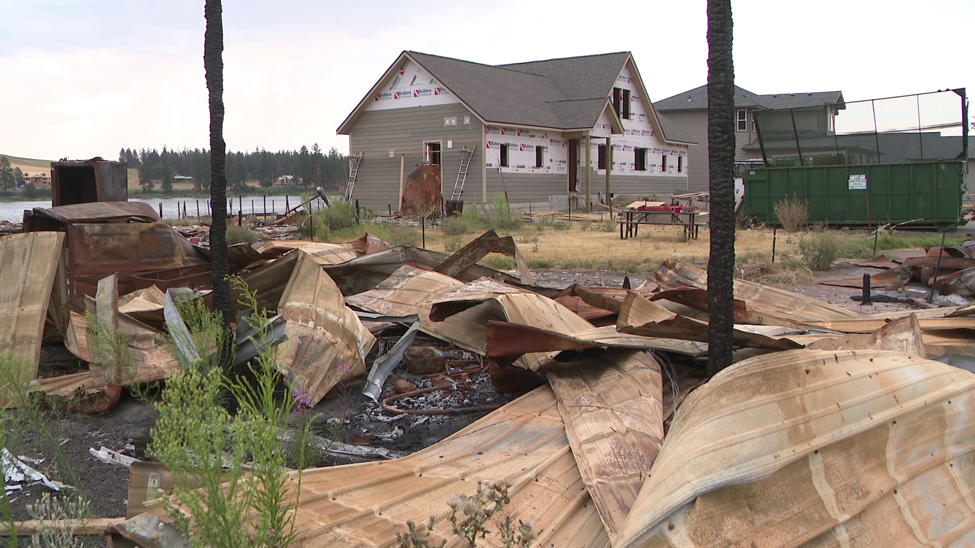 Spokane County Commissioner Al French discusses ongoing recovery efforts in Medical Lake and Elk/Chattaroy, highlighting challenges and future rebuilding plans.