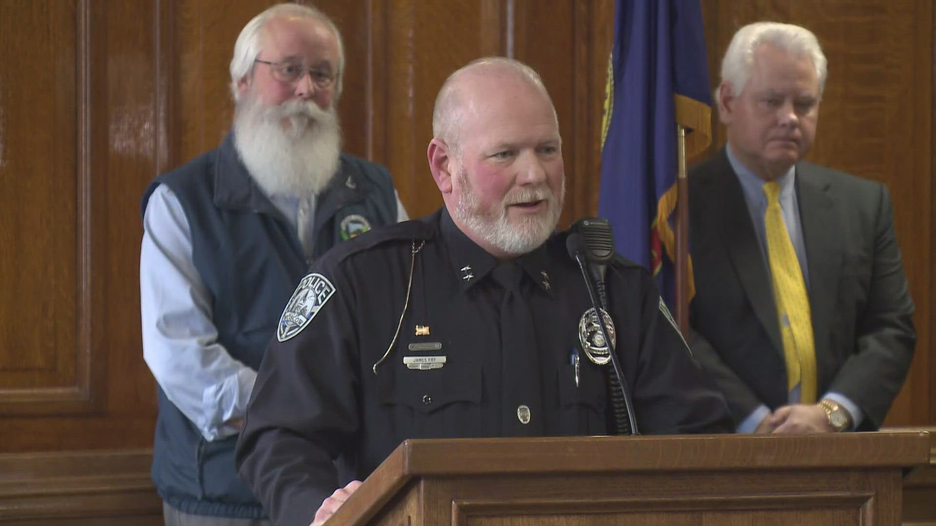 James D. Fry said he plans to retire from the Moscow Police Department in May 2024.