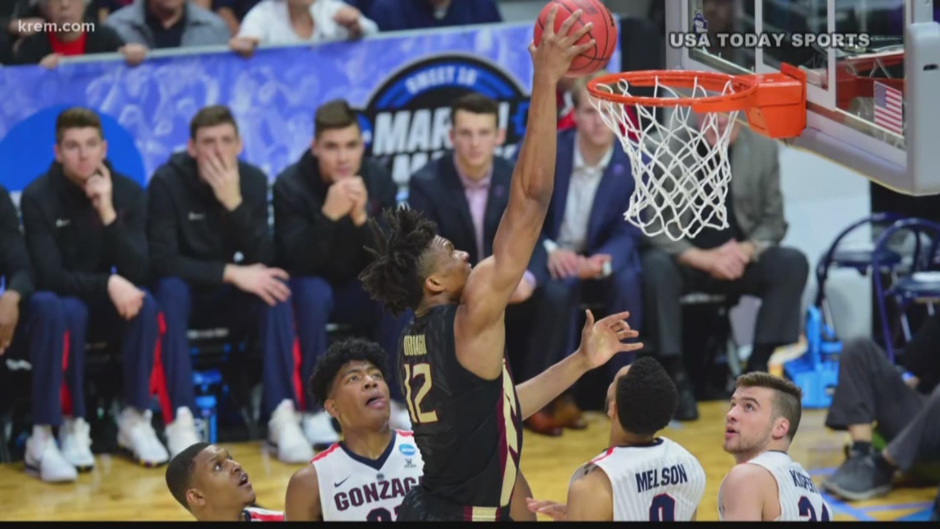 Gonzaga loses to Florida State in the Sweet 16