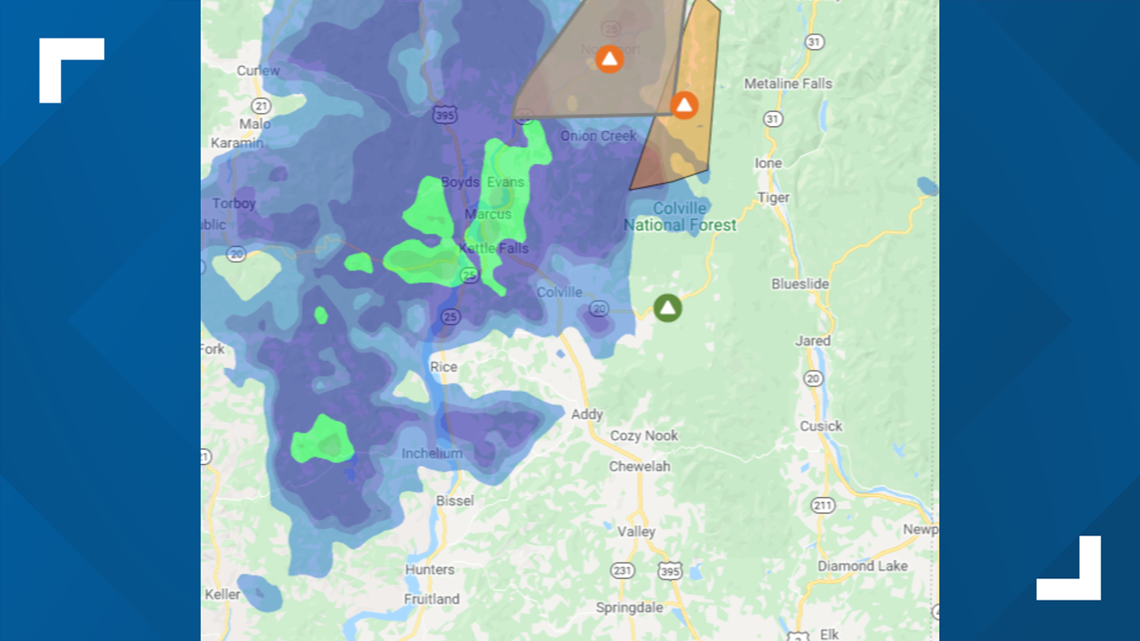 Power restored to most Avista customers in Stevens County