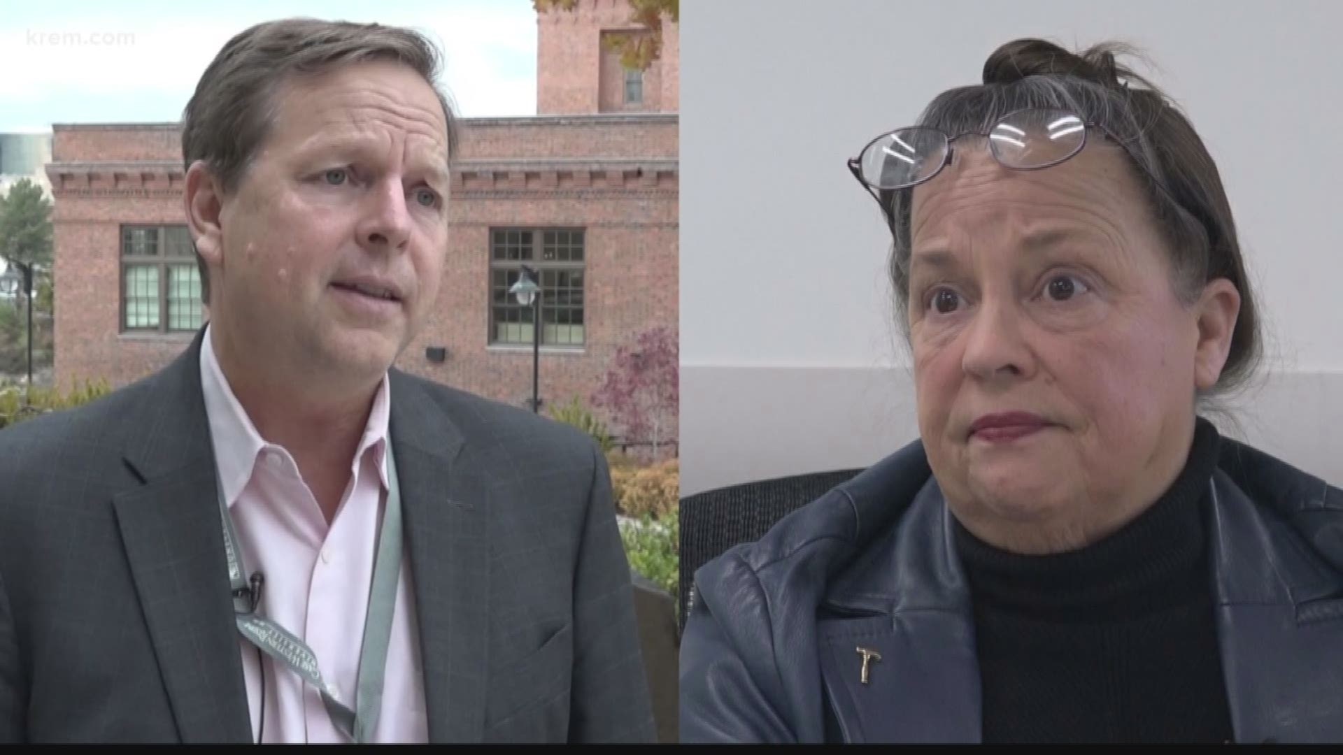 The Spokane City Council President and a local activist shared their experience of being targeted by state Representative Matt Shea.
