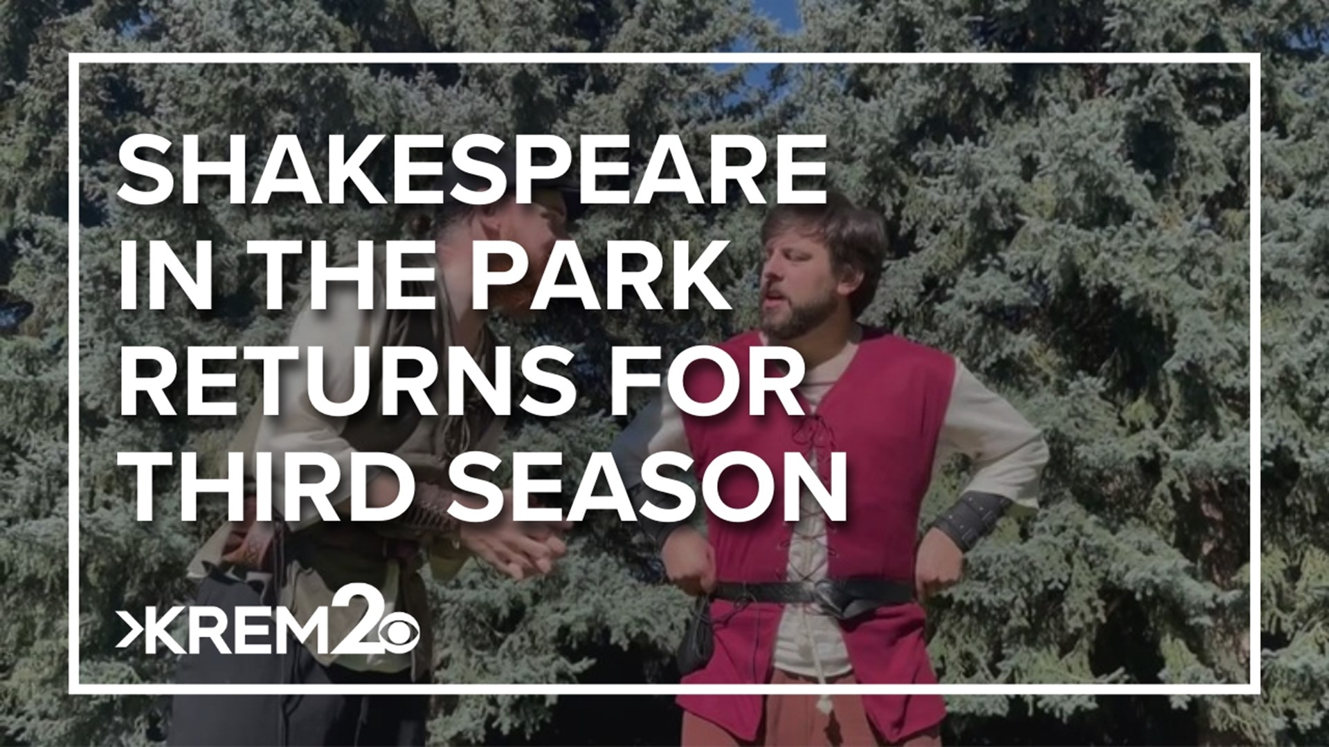 Manito Park, Riverfront Park & Sky Prairie Park will host different Shakespeare shows over the next 2 months. Hamlet will kick things off at Manito Park on Thursday.