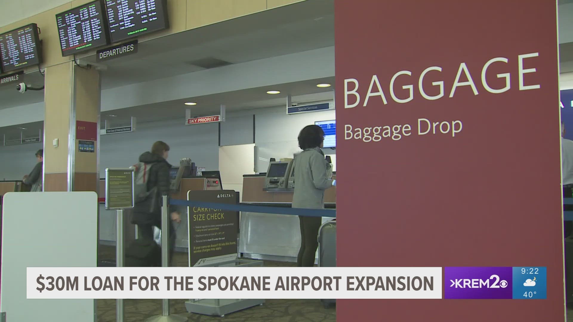 The funds will be used to fund the Concourse C Terminal Renovation and Expansion (TREX) Project at Spokane International Airport.