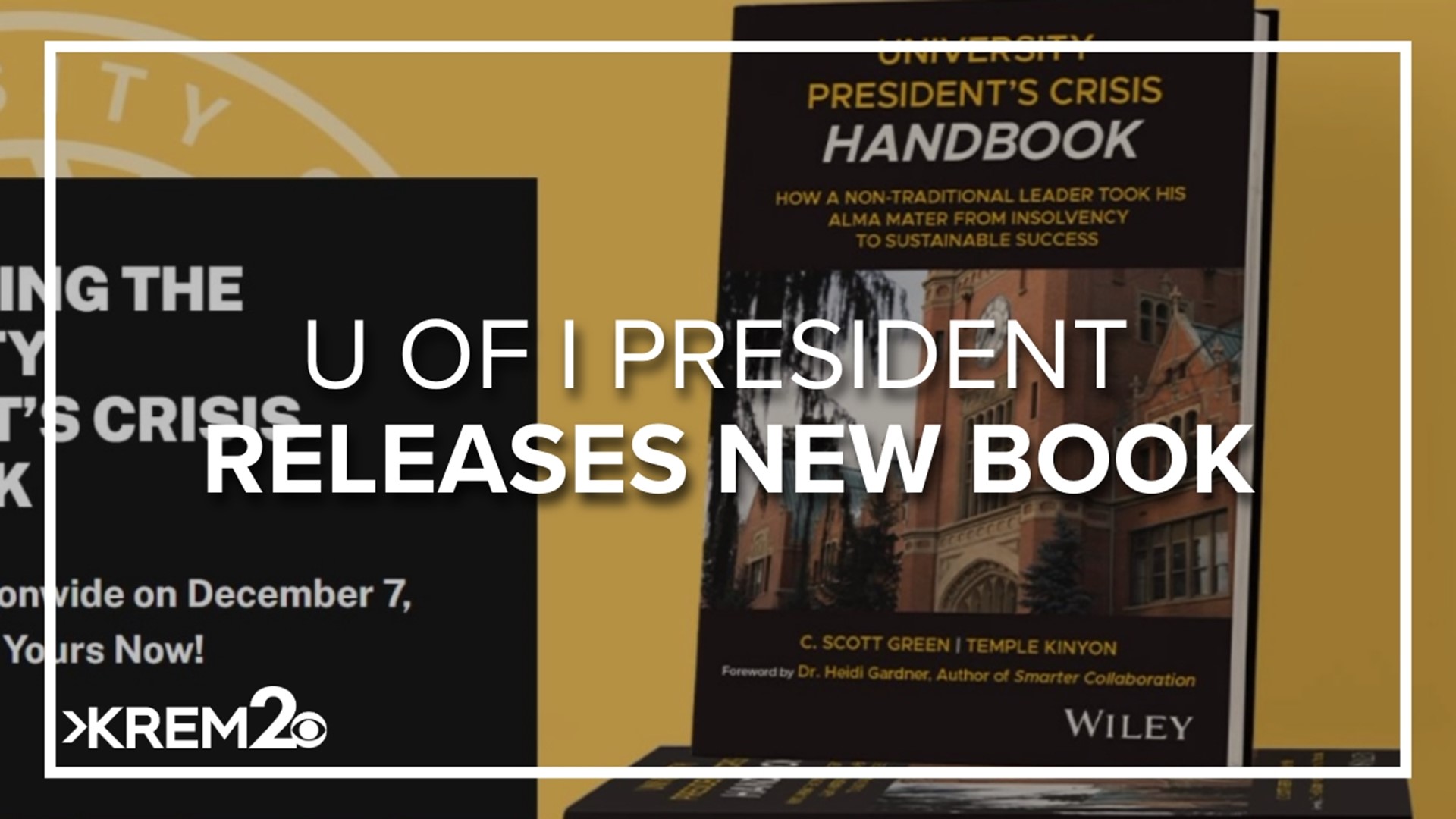 The "University President’s Crisis Handbook” is available at bookstores around the country on Dec. 7.