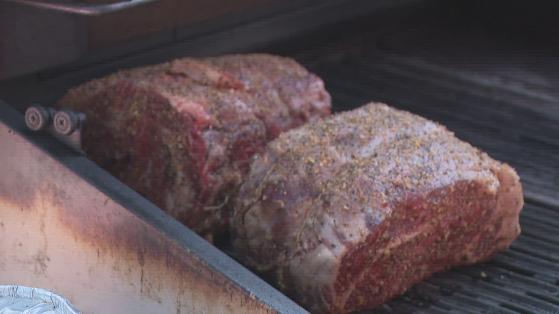 Tom's back on the grill to cook up grilled prime rib roast!