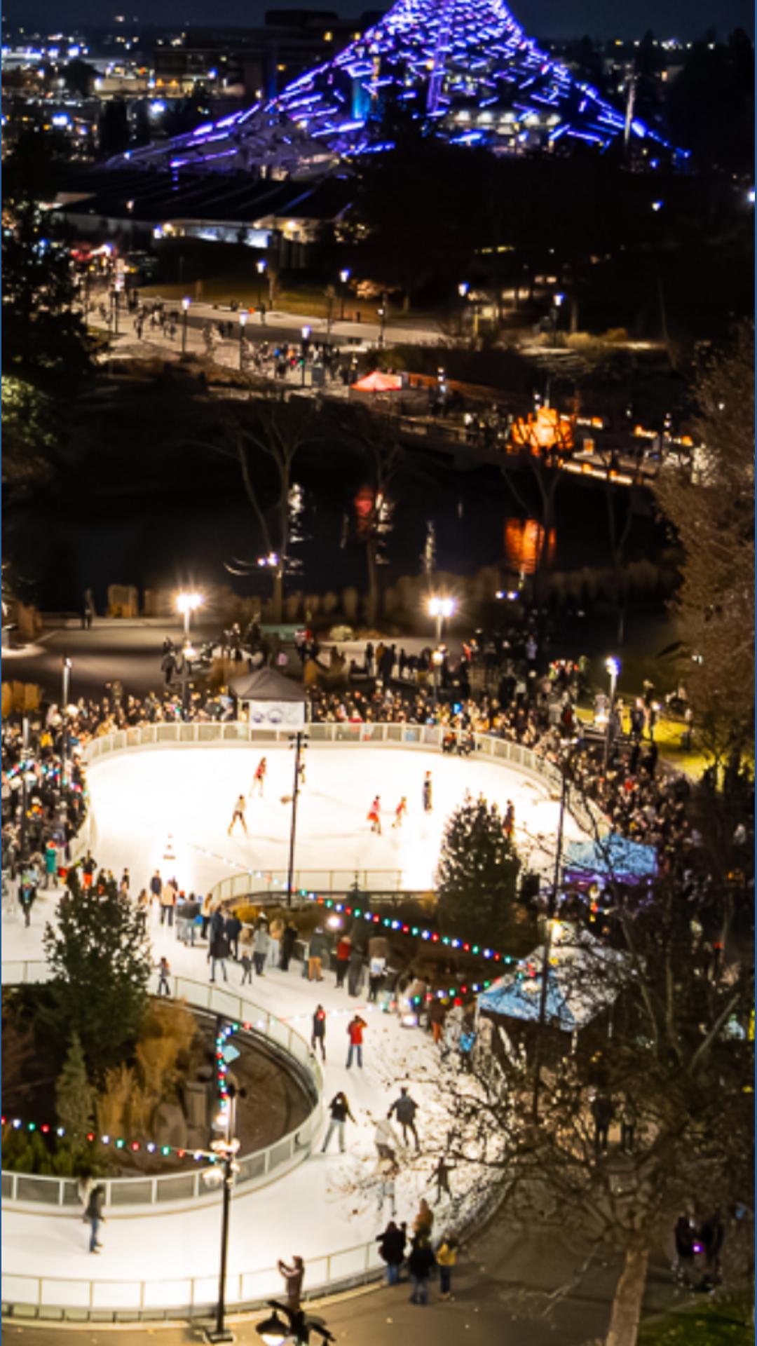 Numerica Skate Ribbon opens for ice skating season in downtown Spokane ...