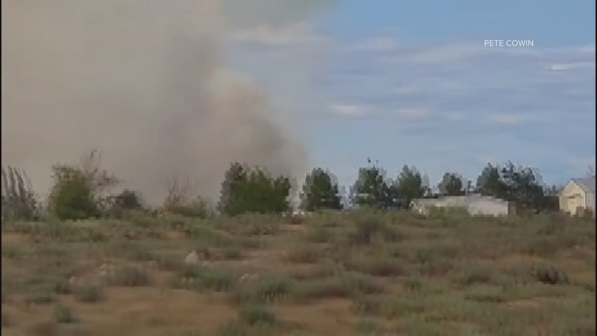 According to the Okanogan County Sheriff Department, high winds are causing “havoc” across the county.