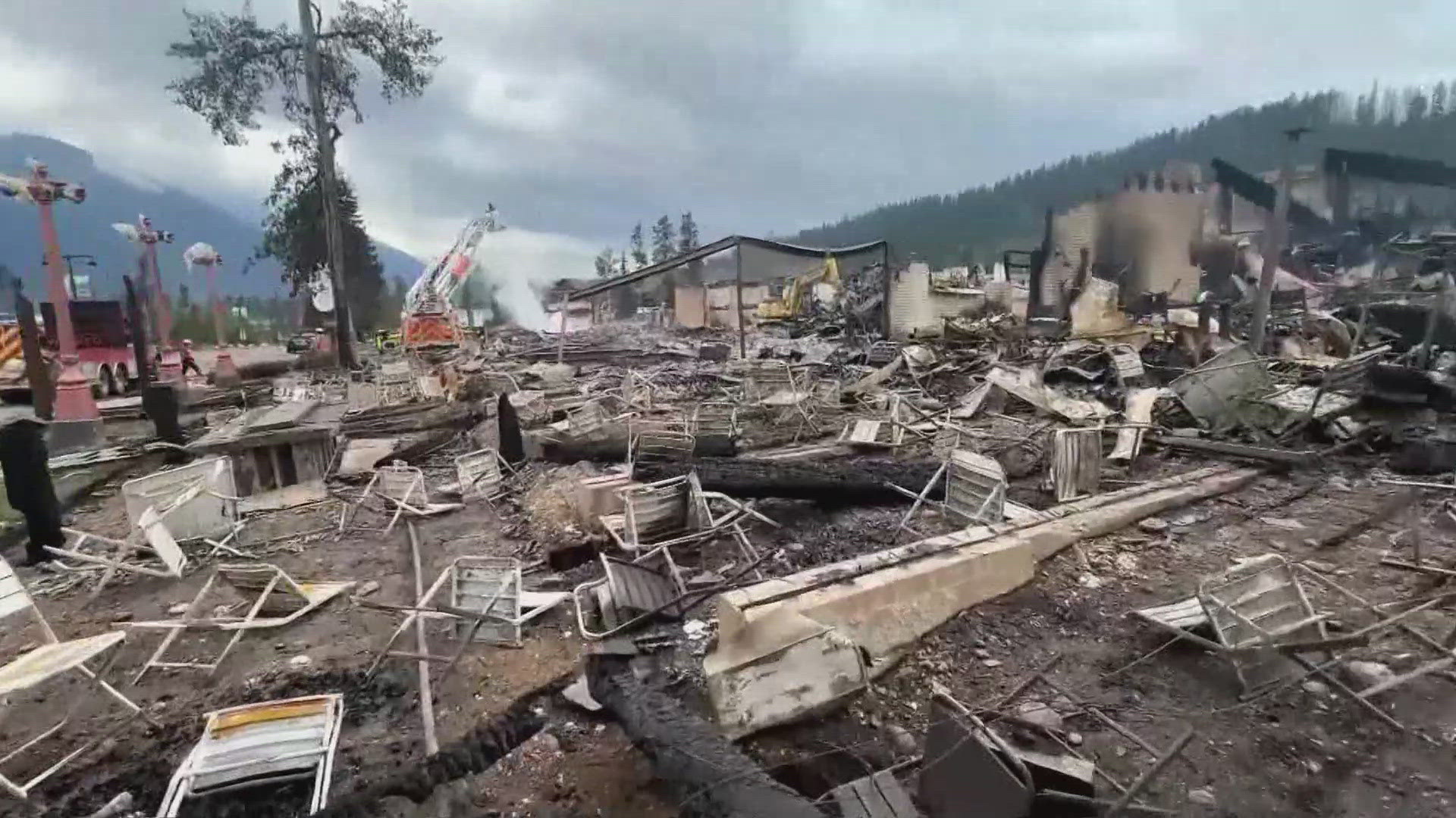 Crews managed to save critical infrastructure in Jasper including the hospital and schools. Both the mayor and fire chief lost their homes in the fire.