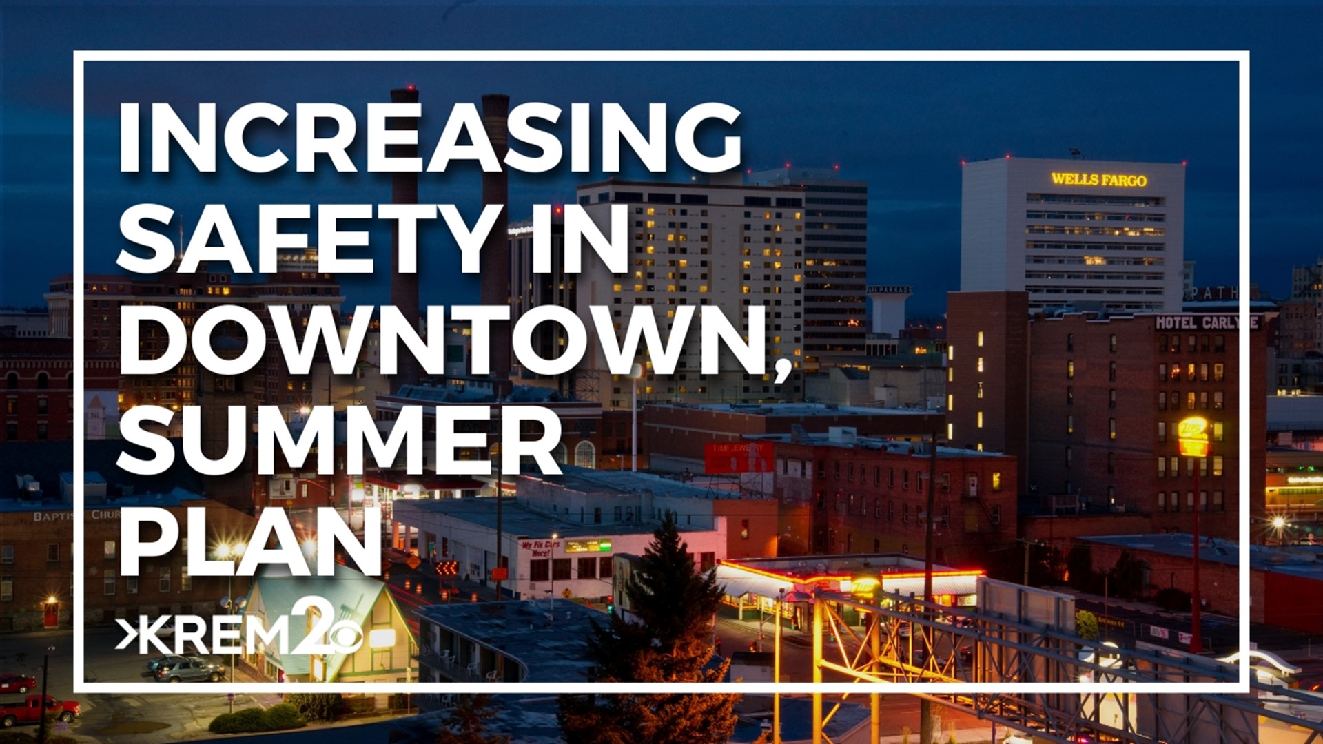 Spokane Mayor Nadine Woodward announced Thursday morning the new Spokane summer initiative.
