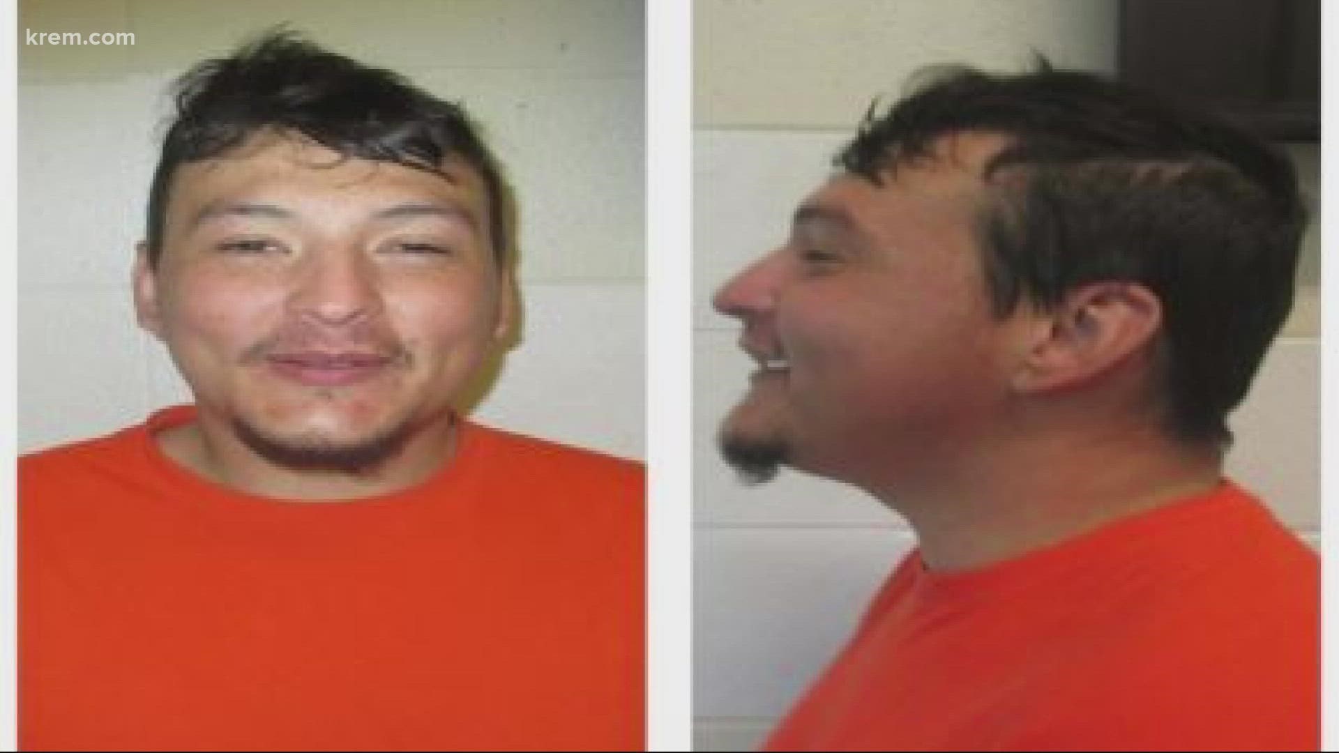 Amos Matthew Staggs escaped from the Colville Tribal Police correctional facility on May 8. He was last seen in Yakima.