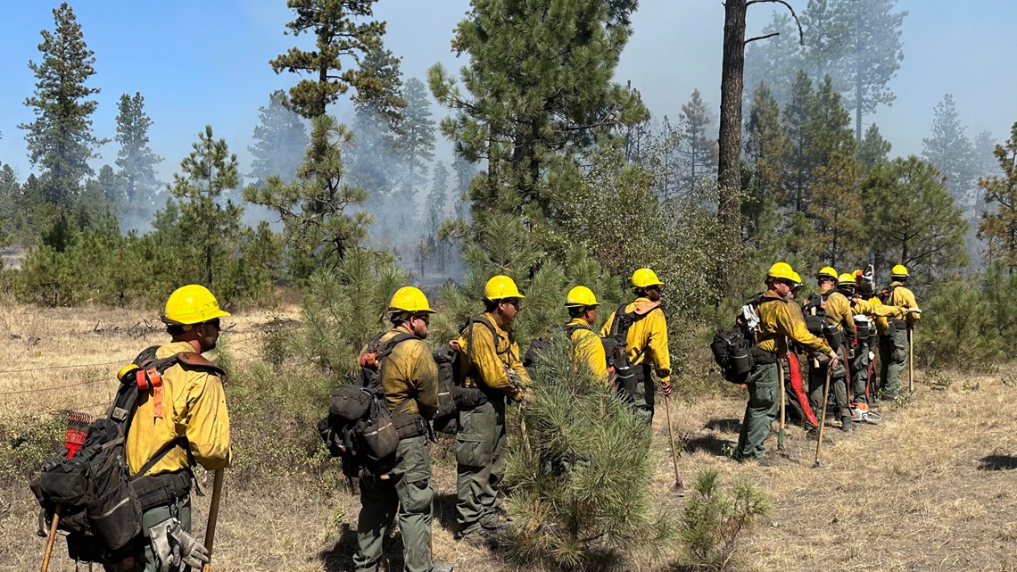 Evacuations Lifted For Wildfire Burning Northwest Of Spangle | Krem.com