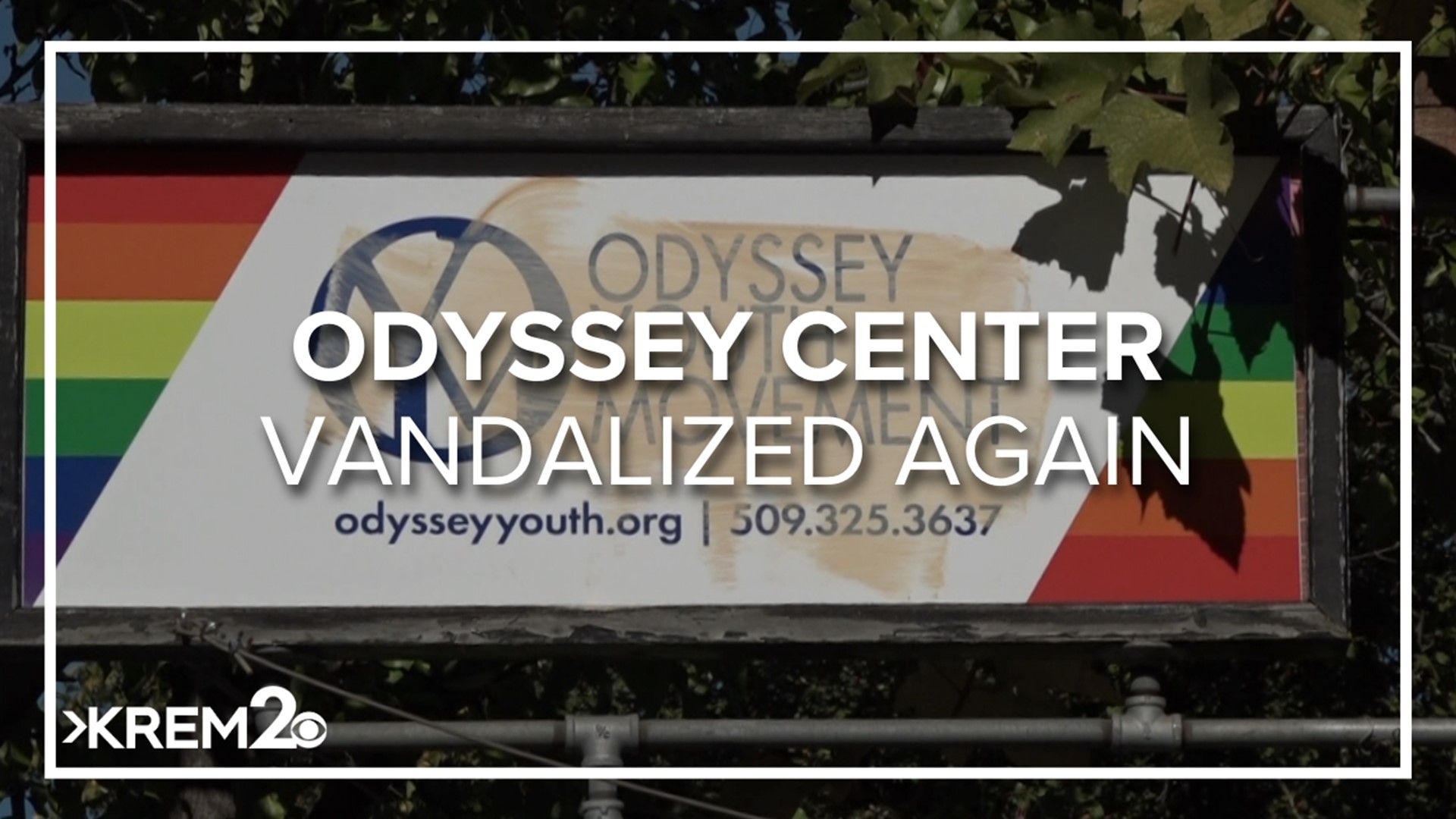 The Odyssey said that they were vandalized three nights in a row. The youth center says their work is important during times like these.