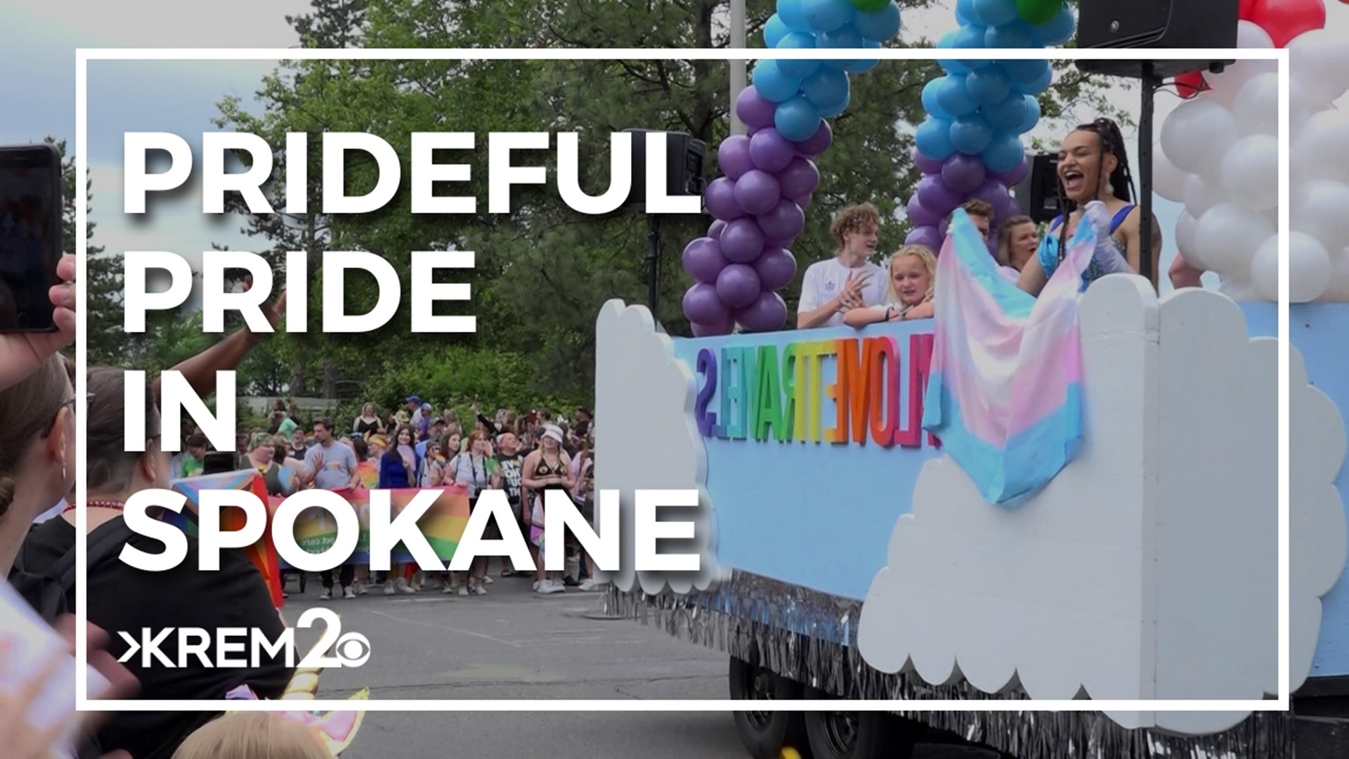 The parade will start at noon at North Stevens Street and West Spokane Falls Boulevard and will end at North Howard Street and West Spokane Falls Boulevard.