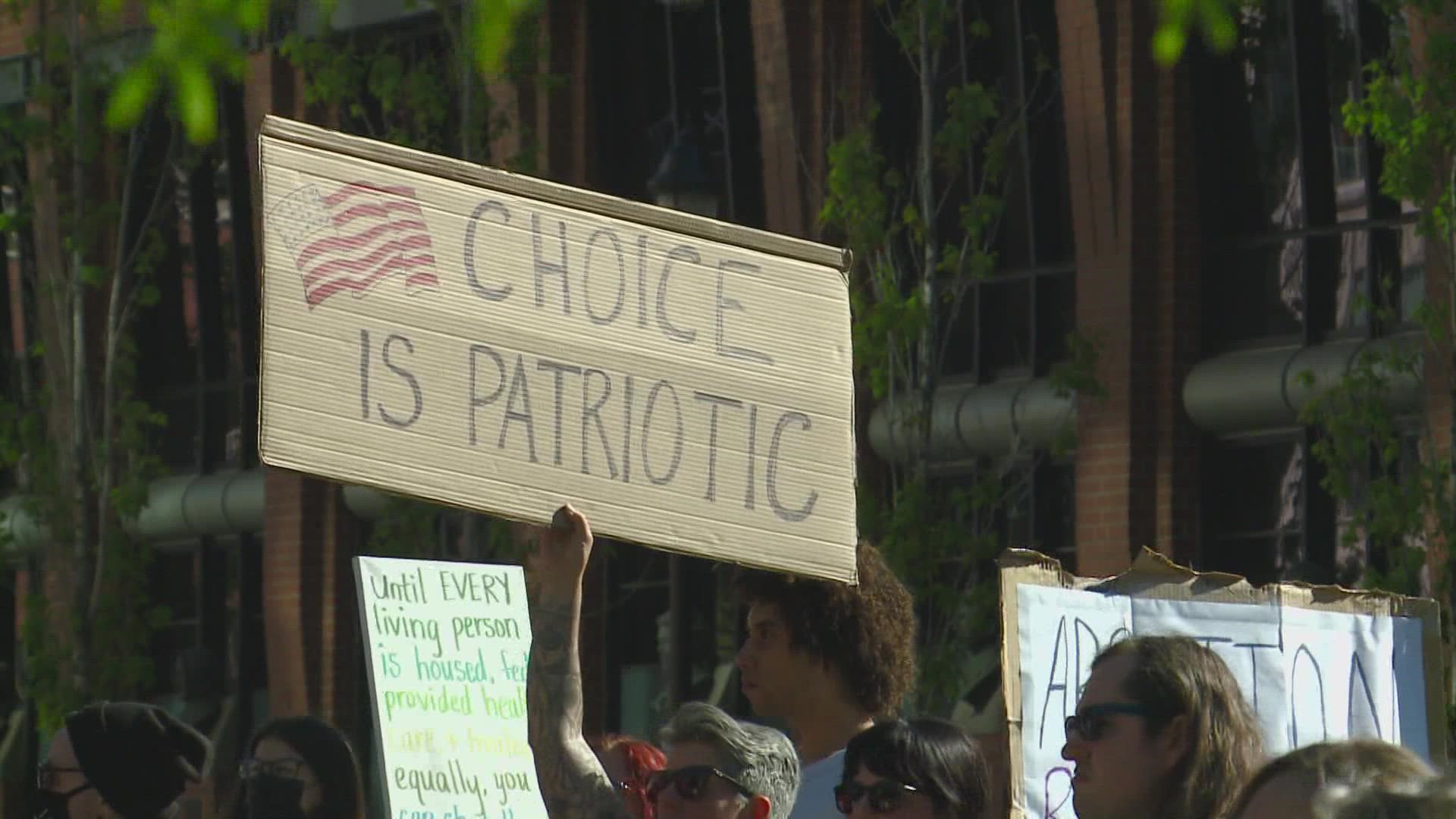 Many people in Washington and Idaho voiced their opinions on the supreme court's decision, which caused a ripple around the country and the Inland Northwest.
