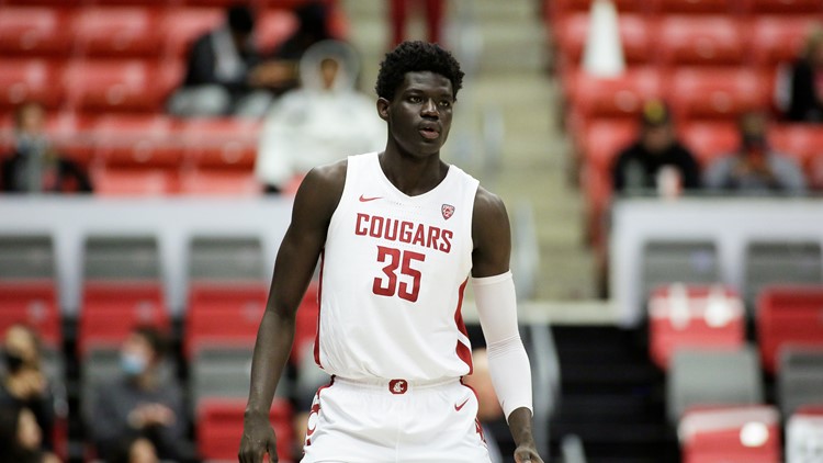 Report: WSU’s Mouhamed Gueye withdraws from NBA Draft