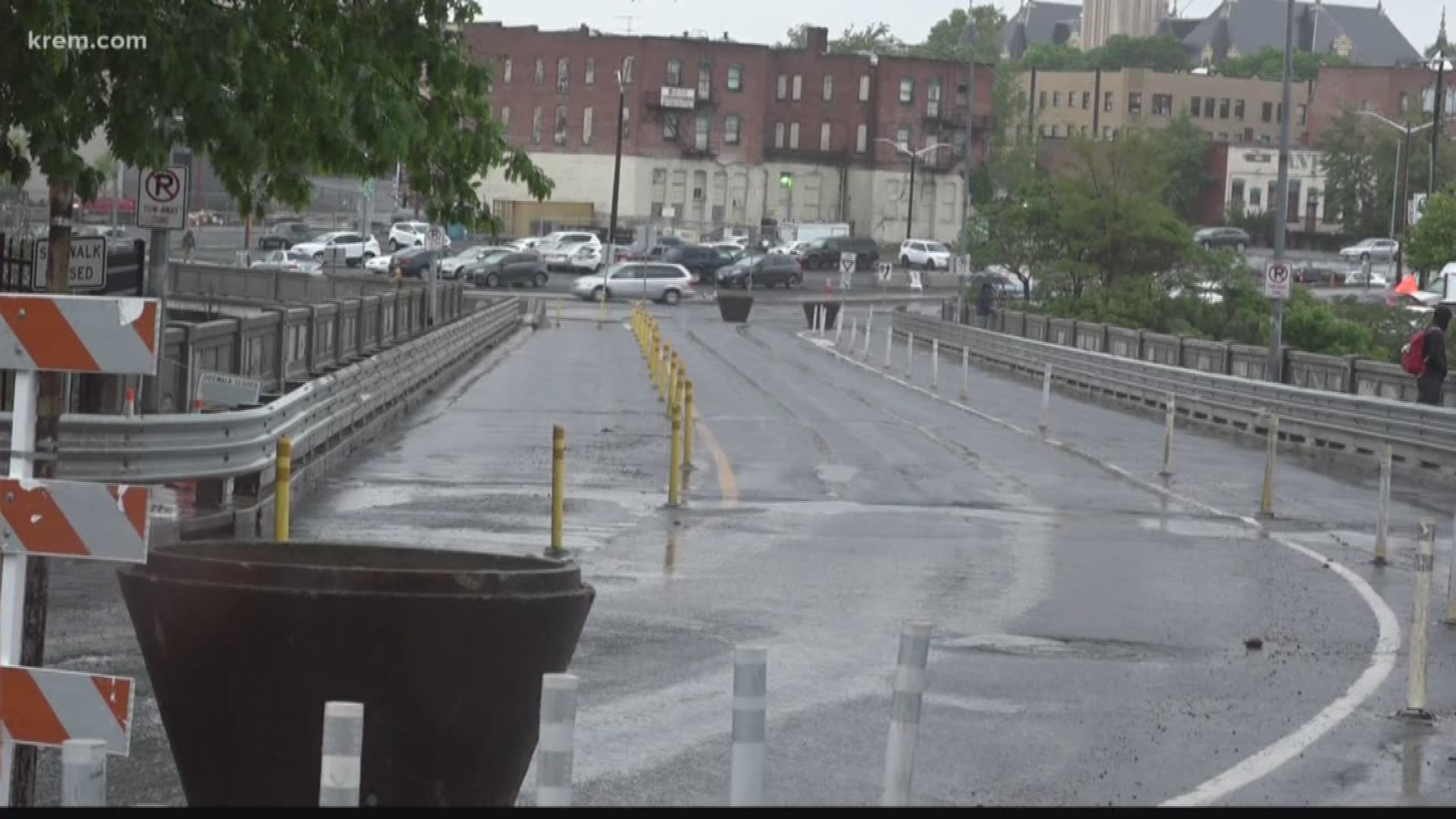 If you're driving downtown...be ready for some new challenges. The city of Spokane announced today... it's shutting down the Post Street Bridge effectively immediately. They determined it's no longer safe for cars and trucks to go over and will have to be replaced.