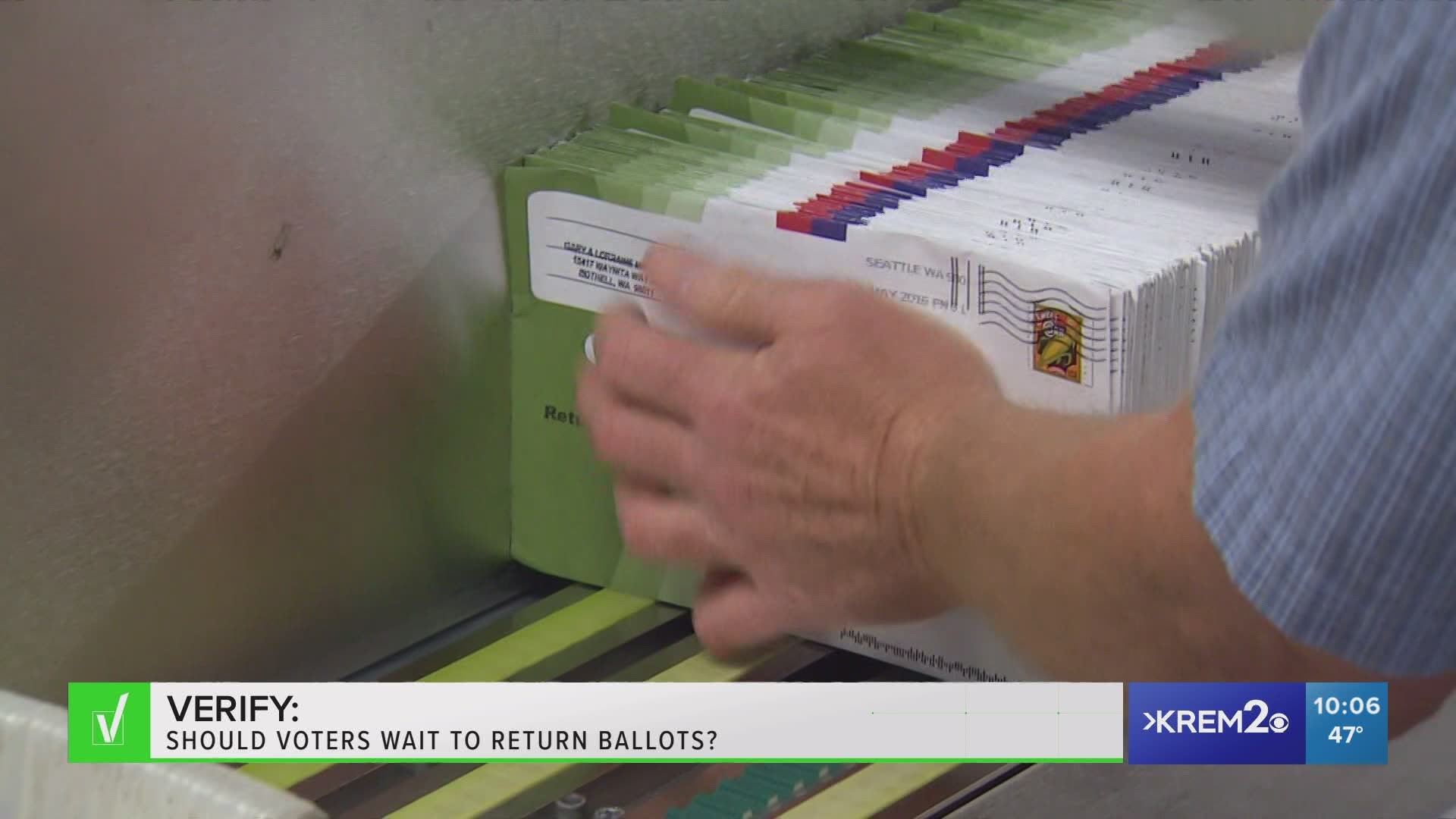 With more people than ever voting by mail due to the coronavirus pandemic, people have asked about the safety of turning in ballots early.