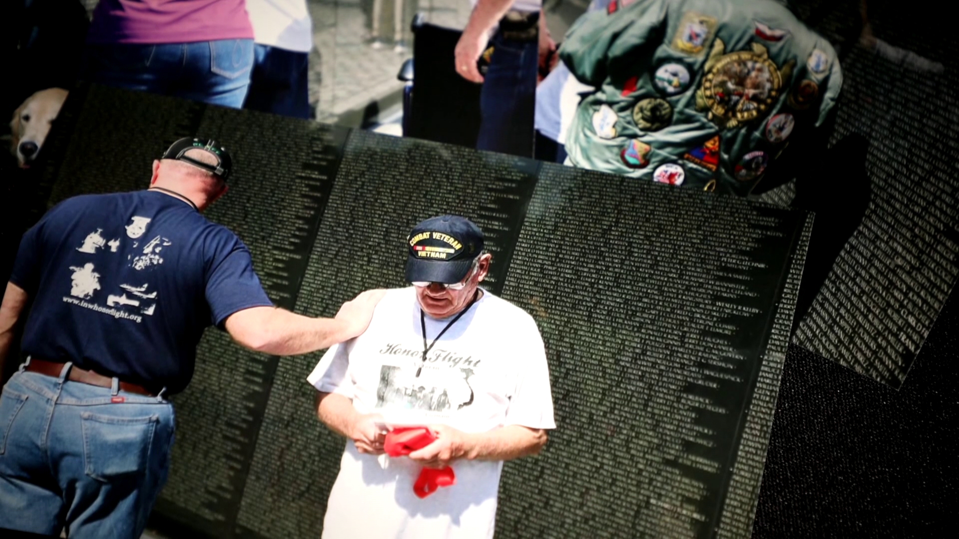 Veterans and families reflect on loss, healing, and remembrance during a powerful visit to the Vietnam Memorial with Inland Northwest Honor Flight.